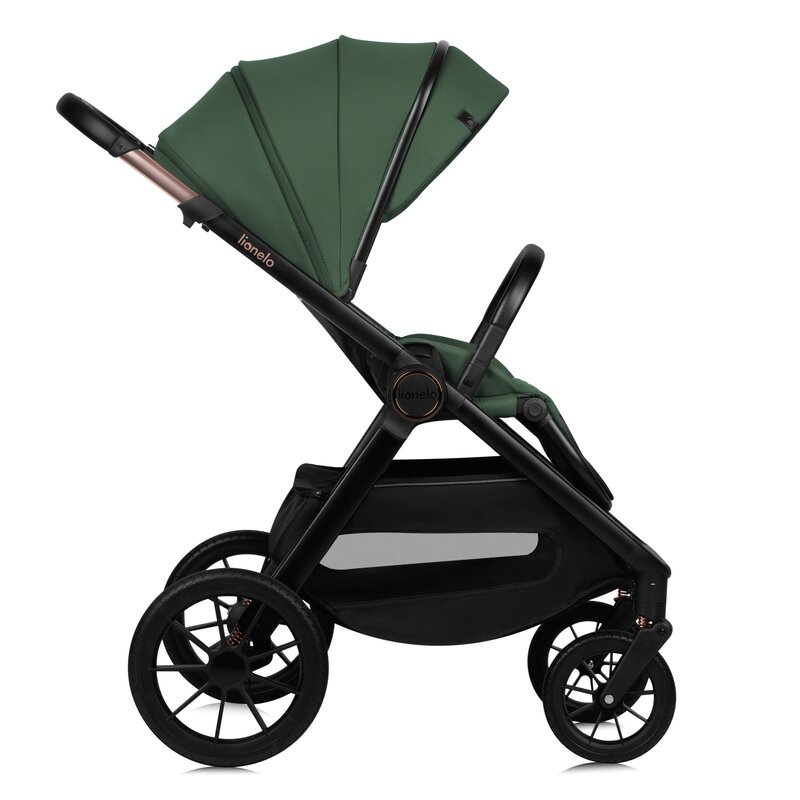 Carucior 3 in 1 Lionelo reversibil Layla verde - 3