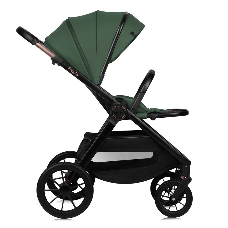 Carucior 3 in 1 Lionelo reversibil Layla verde - 4