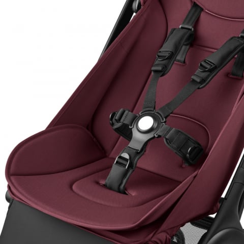 Carucior Bugaboo Butterfly black dark cherry - 4