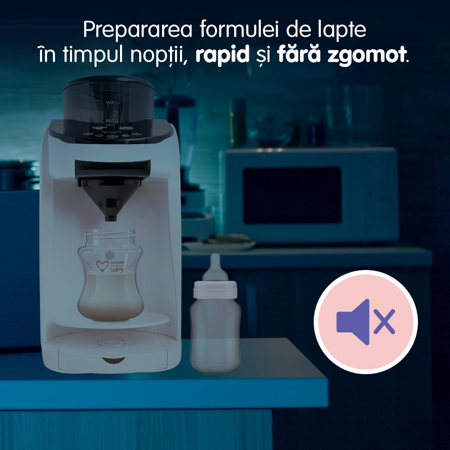 Espressor inteligent pentru prepararea formulei de lapte cu aplicatie Easycare Baby - 1 | YEO