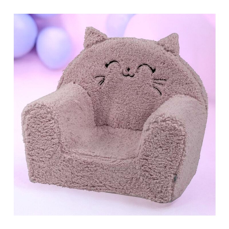 Fotoliu din burete Bubaba Cozy Kitty pink - 1