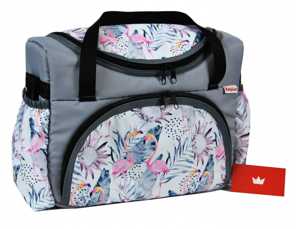 Geanta pentru carucior tropical flamingo - 1 | YEO