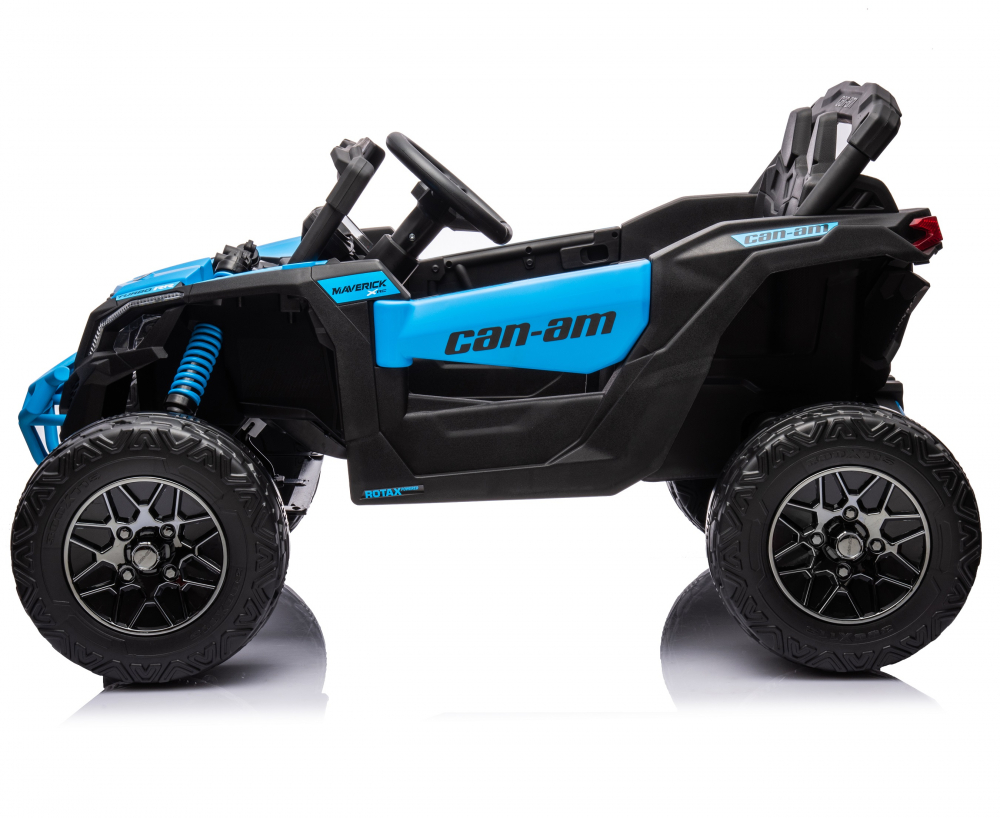 Masinuta electrica 12V cu telecomanda 2.4G Can Am Marverick UTV Blue - 6