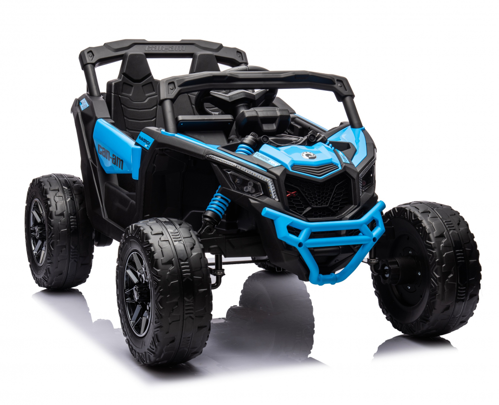 Masinuta electrica 12V cu telecomanda 2.4G Can Am Marverick UTV Blue - 8