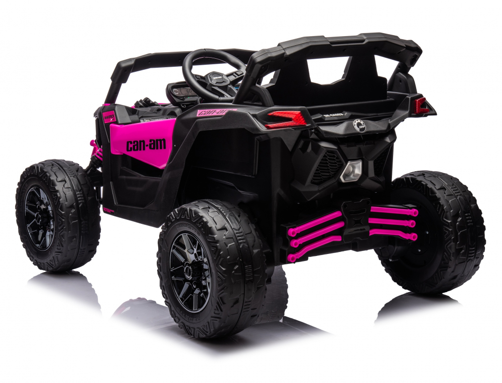 Masinuta electrica 12V cu telecomanda 2.4G Can Am Marverick UTV Fucsia - 7