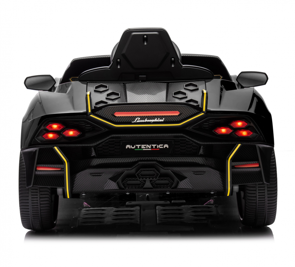 Masinuta electrica 70W cu echipare Premium si licenta Lamborghini Black