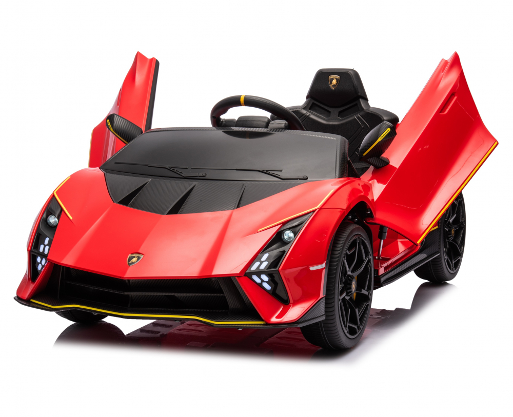 Masinuta electrica 70W cu echipare Premium si licenta Lamborghini Red