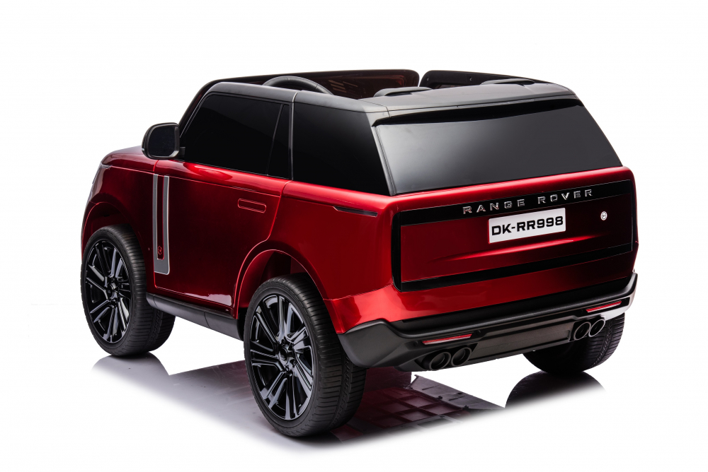 Masinuta electrica cu echipare Premium si licenta Range Rover Paint Wine Red - 3