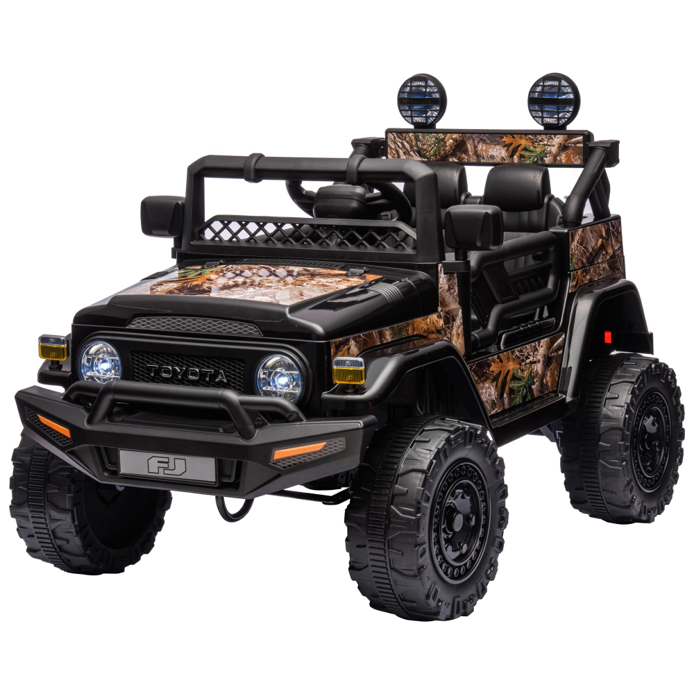 Masinuta electrica cu telecomanda Toyota FJ Cruiser Black