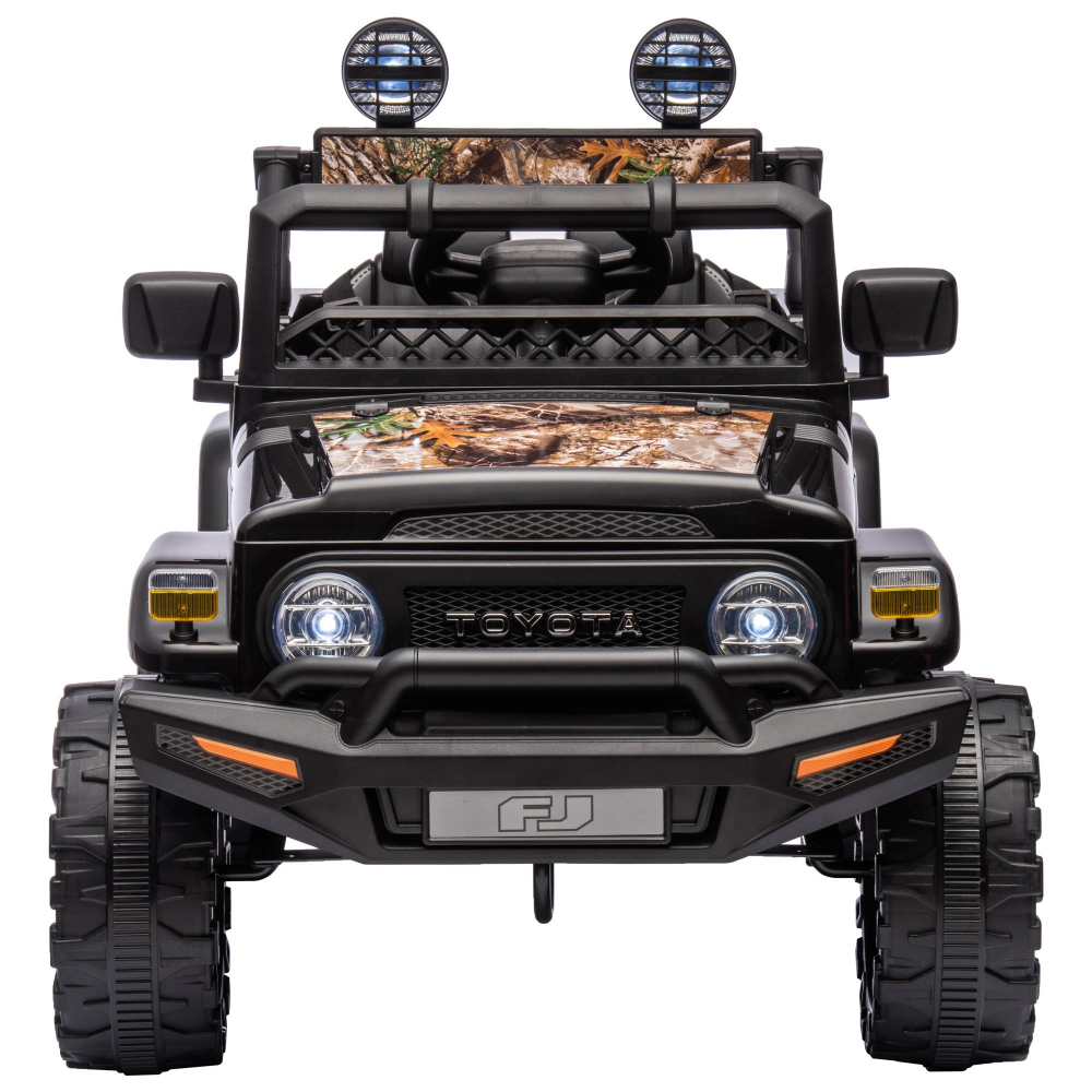 Masinuta electrica cu telecomanda Toyota FJ Cruiser Black Forest Camo 70W - 6