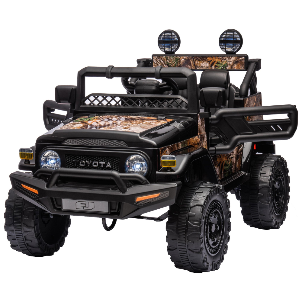 Masinuta electrica cu telecomanda Toyota FJ Cruiser Black Forest Camo 70W - 8