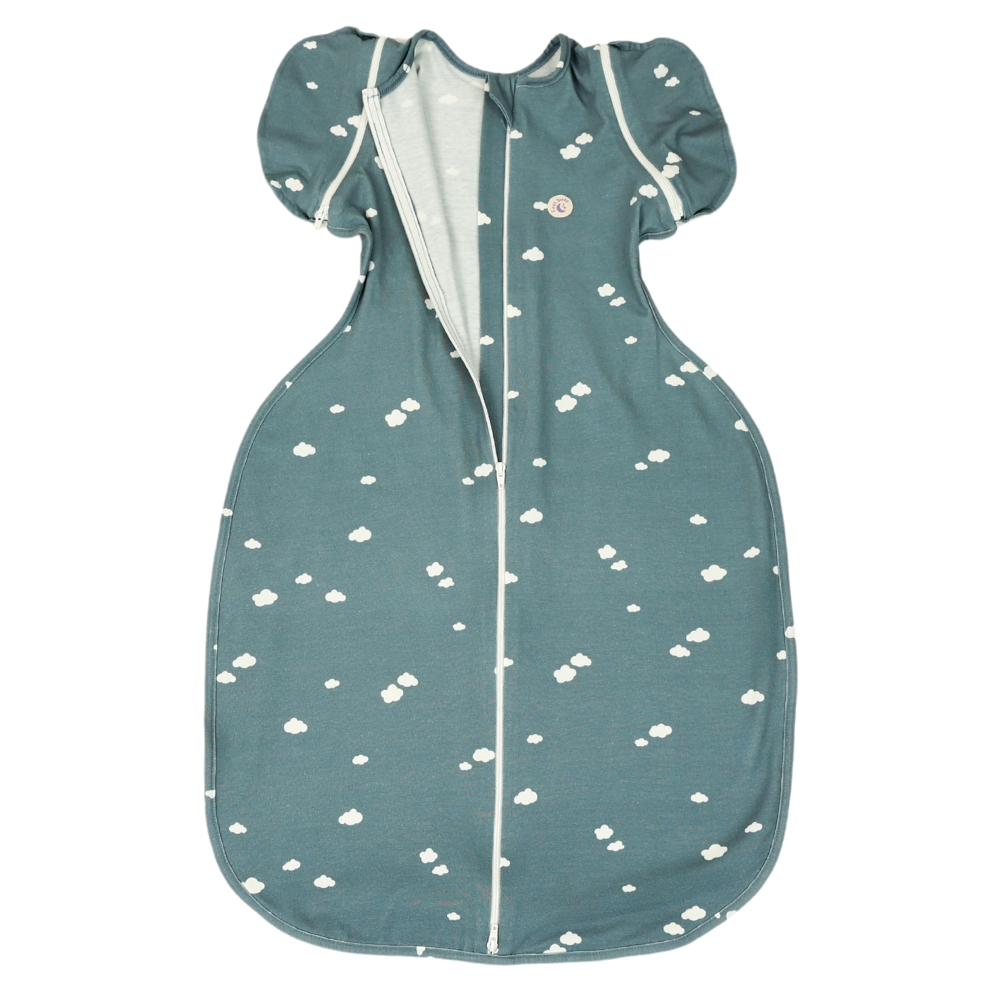 Sac de dormit Swaddle First Sleep Cloudy Dreams faza 2 pentru bebelusi 3-6 luni tog 0.5 - 1 | YEO