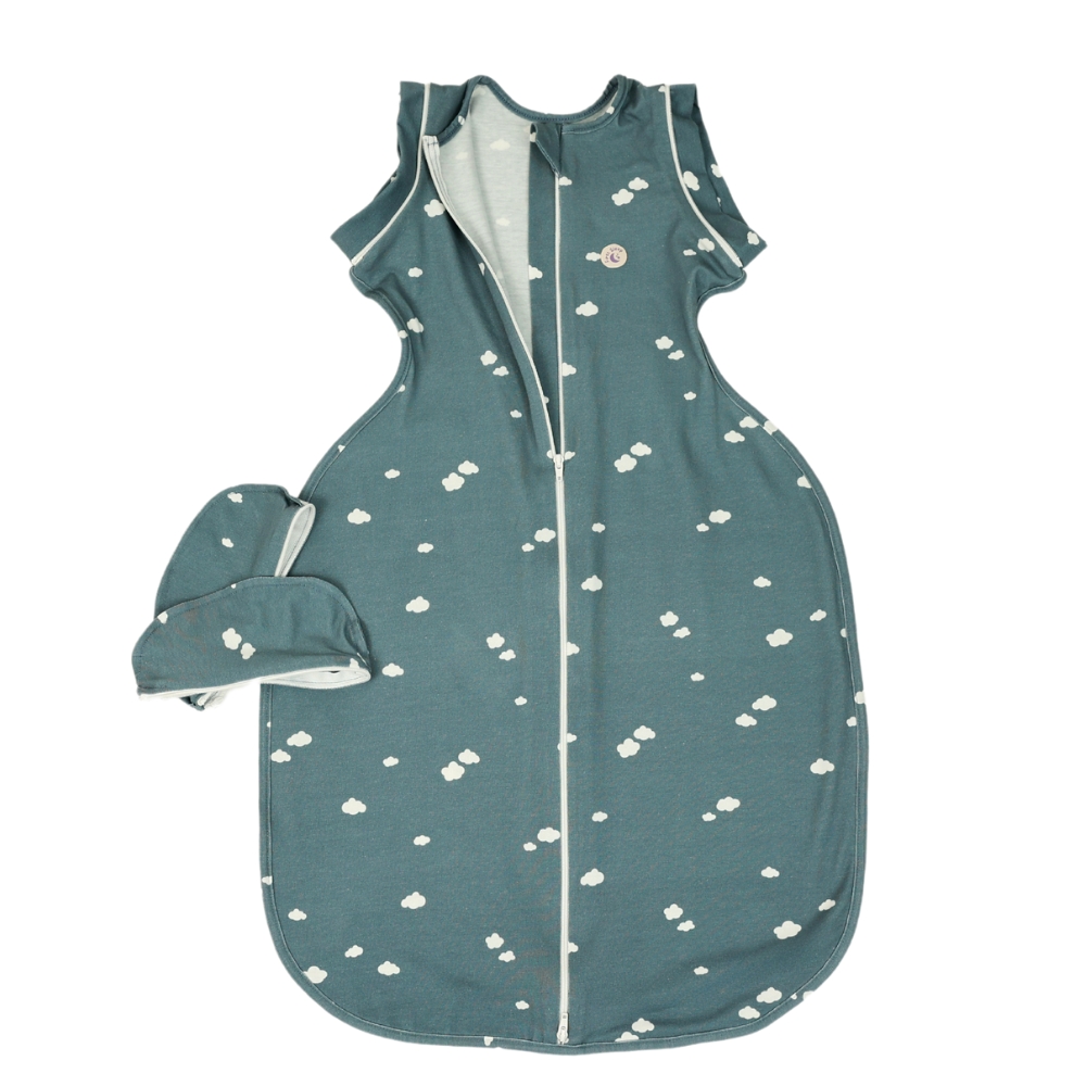 Sac de dormit Swaddle First Sleep Cloudy Dreams faza 2 pentru bebelusi 3-6 luni tog 0.5 - 2