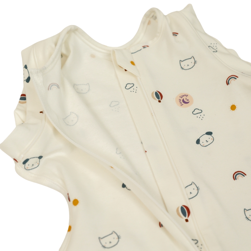 Sac de dormit Swaddle First Sleep Kitty Dreamland faza 2 pentru bebelusi 3-6 luni tog 0.5 - 2 | YEO