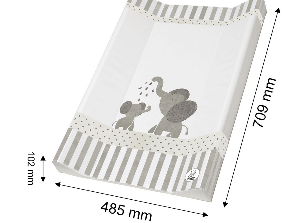 Saltea de infasat Rotho-babydesign 70x50 cm Soft Elefant crem - 2 | YEO