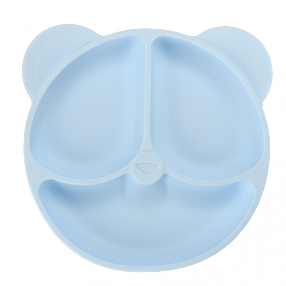 Set diversificare din silicon 4 piese Teddy Blue - 1 | YEO