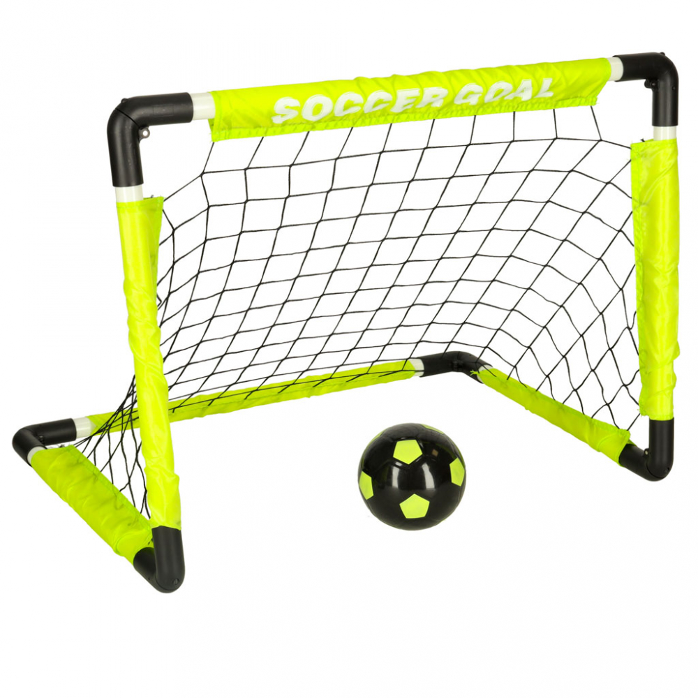 Set porti de Fotbal cu minge si pompa Soccer Goal - 6