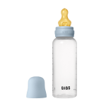 Set complet biberon anticolici Bibs 270 ml latex Baby Blue