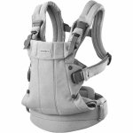 Marsupiu anatomic BabyBjorn cu multiple pozitii de purtare Harmony Light Gray