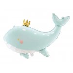 Balon din folie model Blue Whale 78 x 50cm