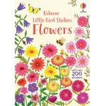 Carte cu stickere Little First Stickers Flowers Usborne