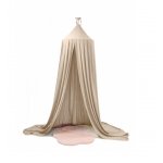 Cort baldachin suspendat Teepee multifunctional pentru copii 290cm Beige