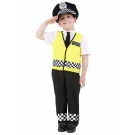 Costum de carnaval pentru copii model Politist britanic 4-6 ani