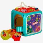 Cub educational 6 in 1 cu activitati Blue