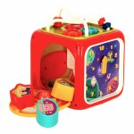 Cub educational 6 in 1 cu activitati Red