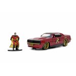 Set masinuta metalica si figurina Robin Jada Toys Batman Chevrolet Camaro 1967