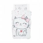 Lenjerie 6 piese Bubaba pentru patut 120x60 cm sau 140x70 cm Kitty