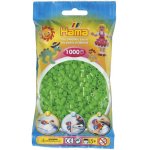 Margele de calcat Hama Midi Verde Fluorescent 1000 buc