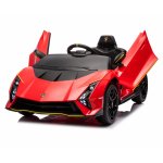 Masinuta electrica cu echipare Premium si licenta Lamborghini Red