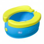 Olita portabila pentru calatorii Little Mom Banana Blue