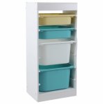 Organizator pentru jucarii si accesaorii cu 4 cutii Ginger Home Toy Shelf