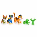 Set 3 figurina Patrula Catelusilor Jungle Pups Chase Tracker si tigrul