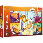 Puzzle Trefl Disney Curajosul Rege Leu 100 piese