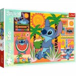 Puzzle Trefl Disney Stitch in vacanta 500 piese