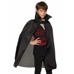 Pelerina de carnaval pentru copii Little Vampire Black