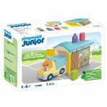 Camion cu garaj de sortare Playmobil Junior