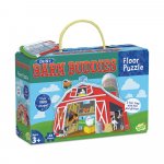 Puzzle de podea in forma de hambar Barn budies floor puzzle Peaceable Kingdom