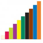 Riglete gigant Cuisenaire Rods