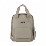 Rucsac pentru mamici FreeON impermeabil cu prindere universala de carucior grey/bej