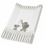 Saltea de infasat Rotho-babydesign 70x50 cm Soft Elefant crem