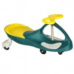 Scooter gravitational cu LED-uri luminoase Yellow/Green