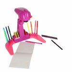 Set Proiector pentru desenat cu markere si 4 discuri Pink