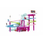 Set circuit interactiv cu Dinozauri multicolori