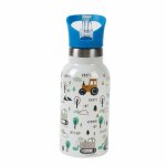 Termos pentru copii din otel inoxidabil design vehicule 350 ml