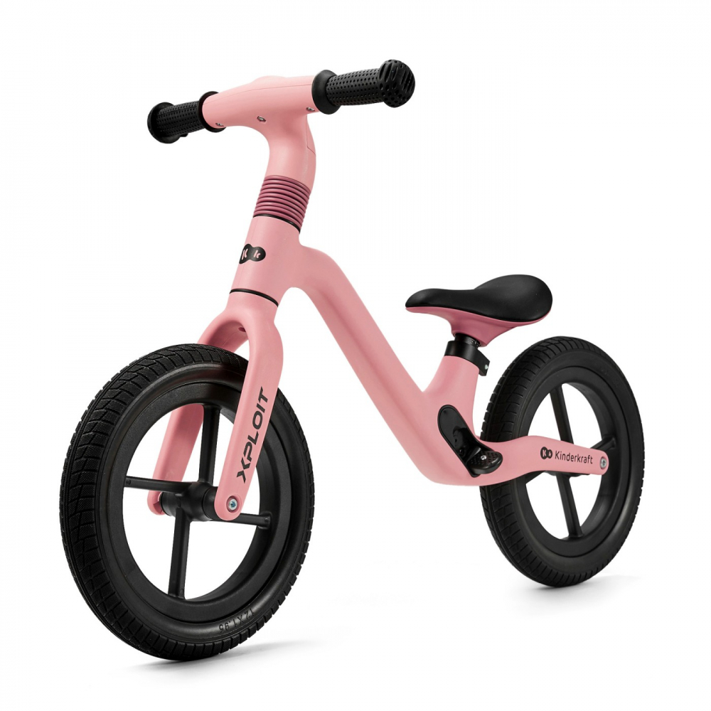 Bicicleta fara pedale Kinderkraft Xploit bubblegum pink