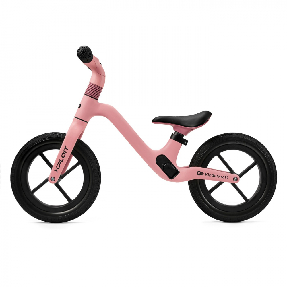 Bicicleta fara pedale Kinderkraft Xploit bubblegum pink